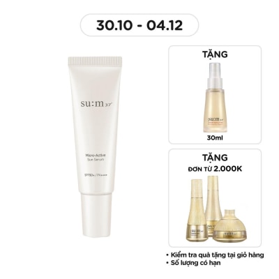 SU:M37º Tinh Chất Su:m37 Micro-Active Sun Serum SPF50+/ PA++++ 50ml