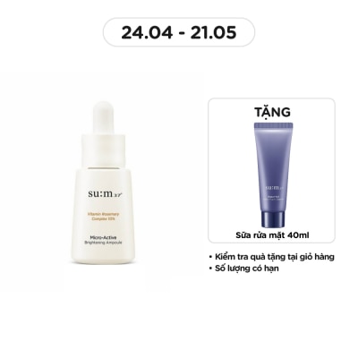 SU:M37º Tinh Chất Su:m37 Micro-Active Brightening Ampoule 15ml