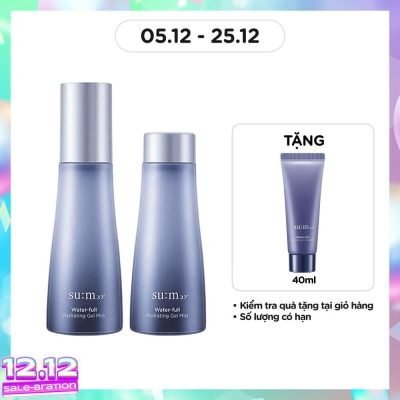 SU:M37º Water-Full Hydrating Gel Mist 60ml+ 60ml