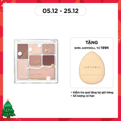 JUDYDOLL Phấn Mắt Judydoll All-In-One Palette For Your Full Face 8.5g .#17