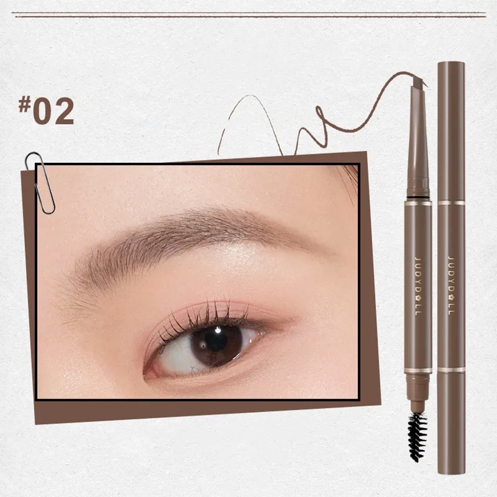 Chì Kẻ Mày Judydoll Long-Lasting Eyebrow Gel Pencil 0.15g .#02 Ash Brown