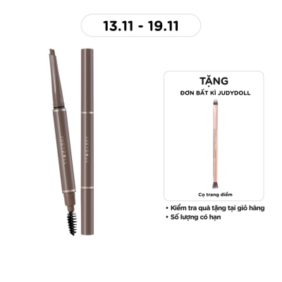 JUDYDOLL Chì Kẻ Mày Judydoll Long-Lasting Eyebrow Gel Pencil 0.15g .#02 Ash Brown