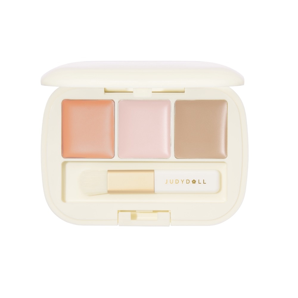 Bảng Che Khuyết Điểm 3 Màu Judydoll Three-Color Concealer Palette 2.7g .#02