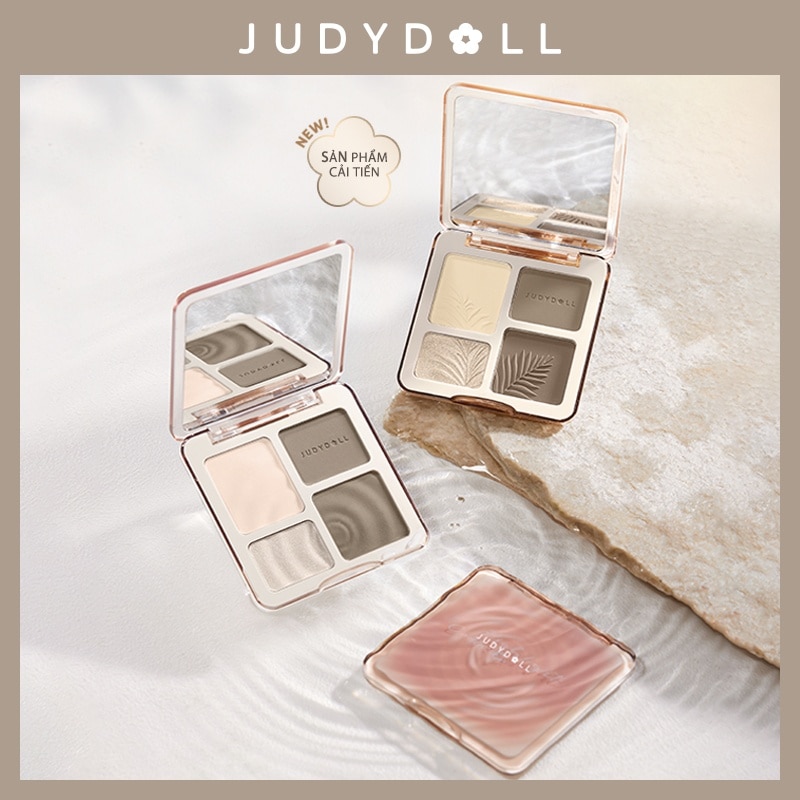 Phấn Bắt Sáng & Tạo Khối Judydoll Highlight & Contour 9g .#01 image