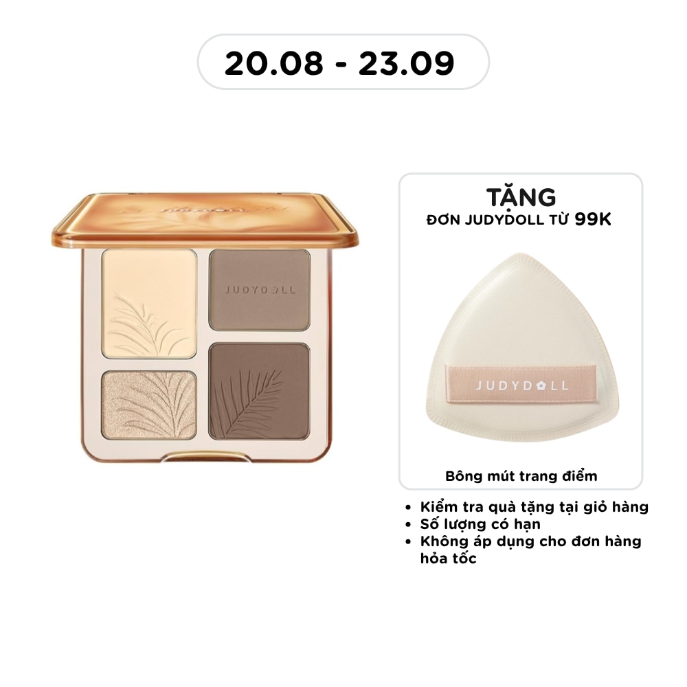 Phấn Bắt Sáng & Tạo Khối Judydoll Highlight & Contour 9g .#02 image