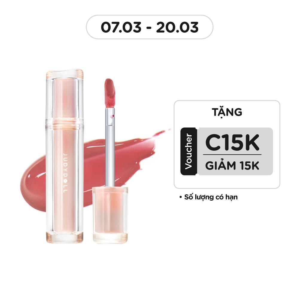 Son Bóng Judydoll Iced Tea Watery Lip Gloss 2.4g .#N03