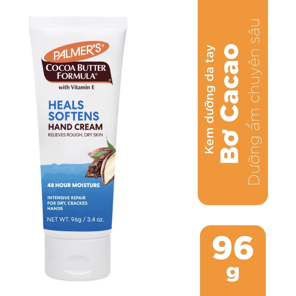 Cocoa Butter Formula with Vitamin E Cocoa Butter Hand Cream Softens Rough, Dry Skin 96g