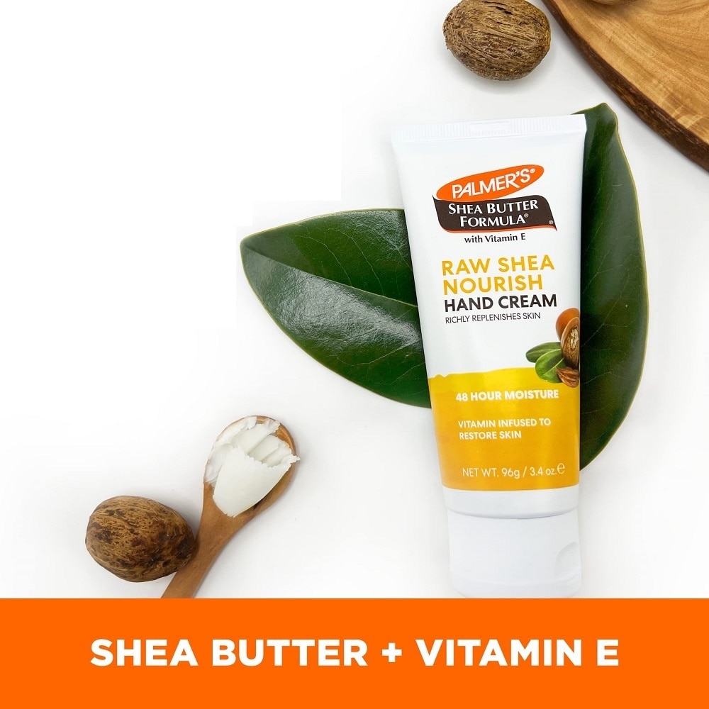 Shea Butter Formula with Vitamin E Raw Shea Nourish Hand Cream 96g