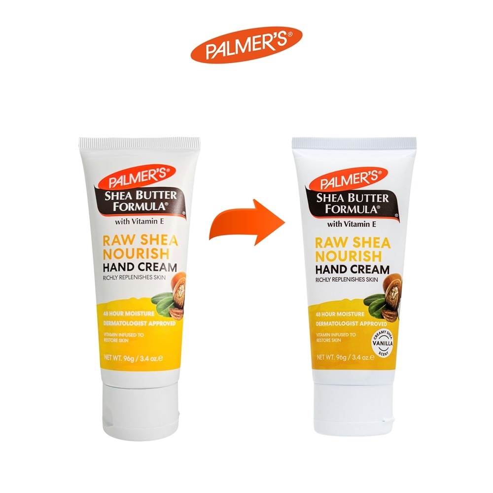Shea Butter Formula with Vitamin E Raw Shea Nourish Hand Cream 96g