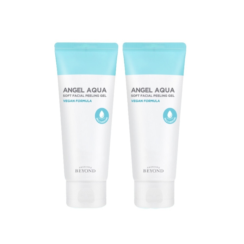 Tẩy Tế Bào Chết Beyond Angel Aqua Soft Facial Peeling Gel Vegan Formula 100mlx2Pcs