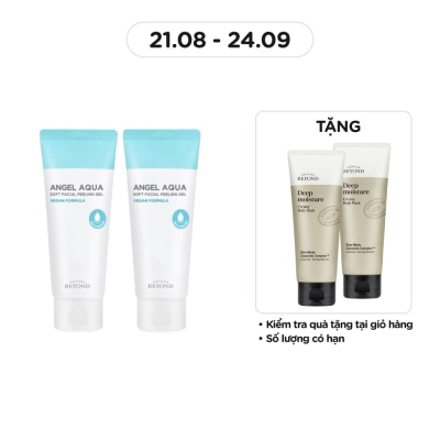 BEYOND Angel Aqua Soft Facial Peeling Gel Vegan Formula 100mlx2Pcs