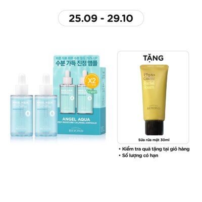 BEYOND Tinh Chất Beyond Angel Aqua Deep Moisture Calming Ampoule 50mlx2Pcs