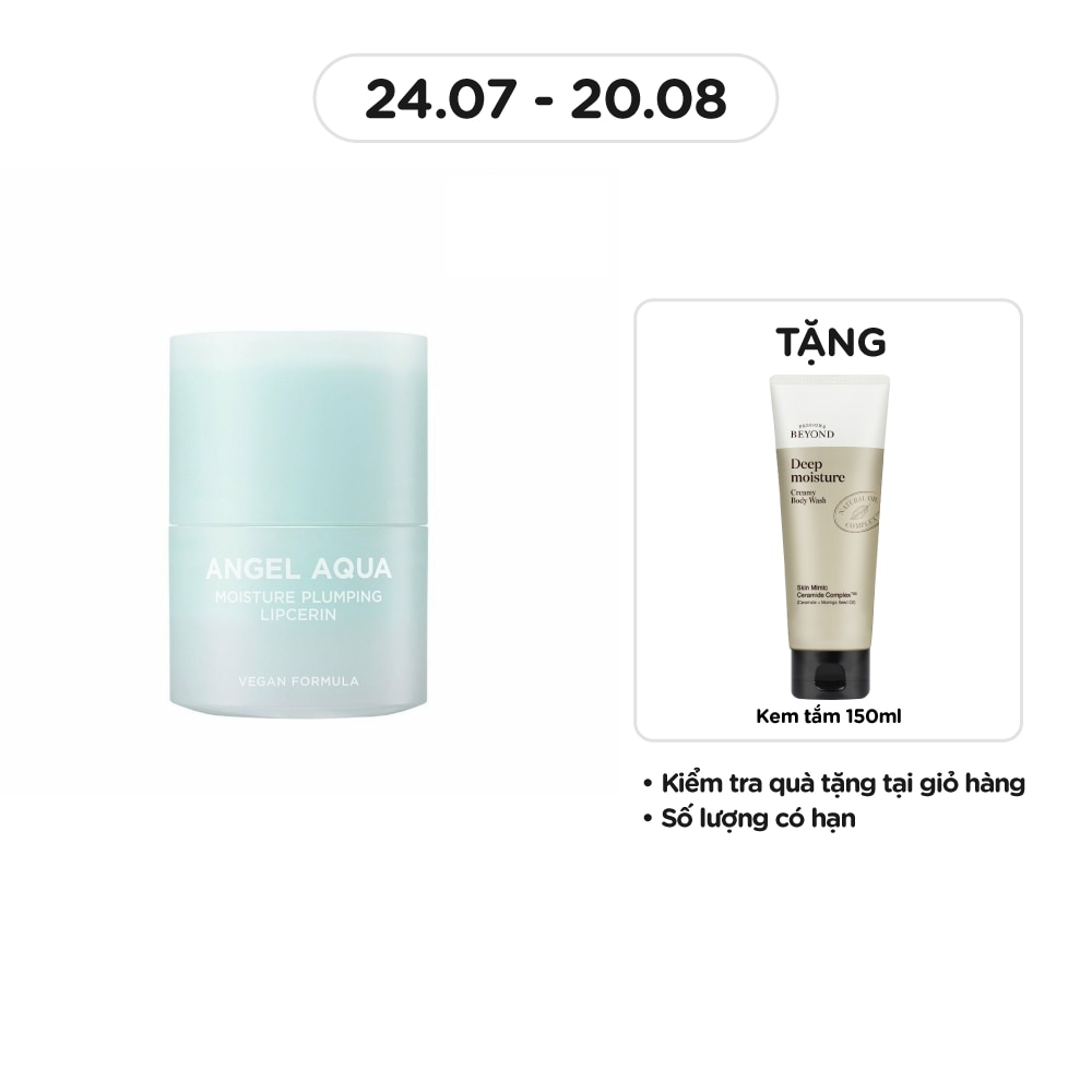 Dưỡng Môi Dạng Thỏi Vặn Beyond Angel Aqua Moisture Plumping Lipcerin 15ml