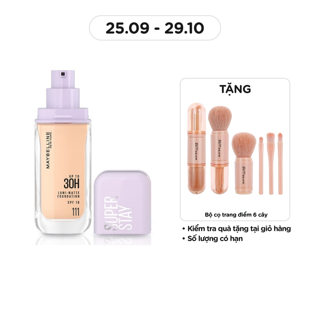 MAYBELLINE NEW YORK Super Stay Up To 30H Lumi-Matte Foundation 35ml .#111