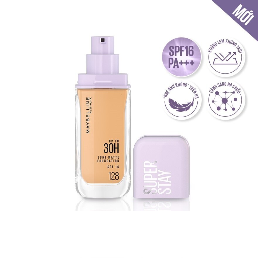 Super Stay Up To 30H Lumi-Matte Foundation 35ml .#128