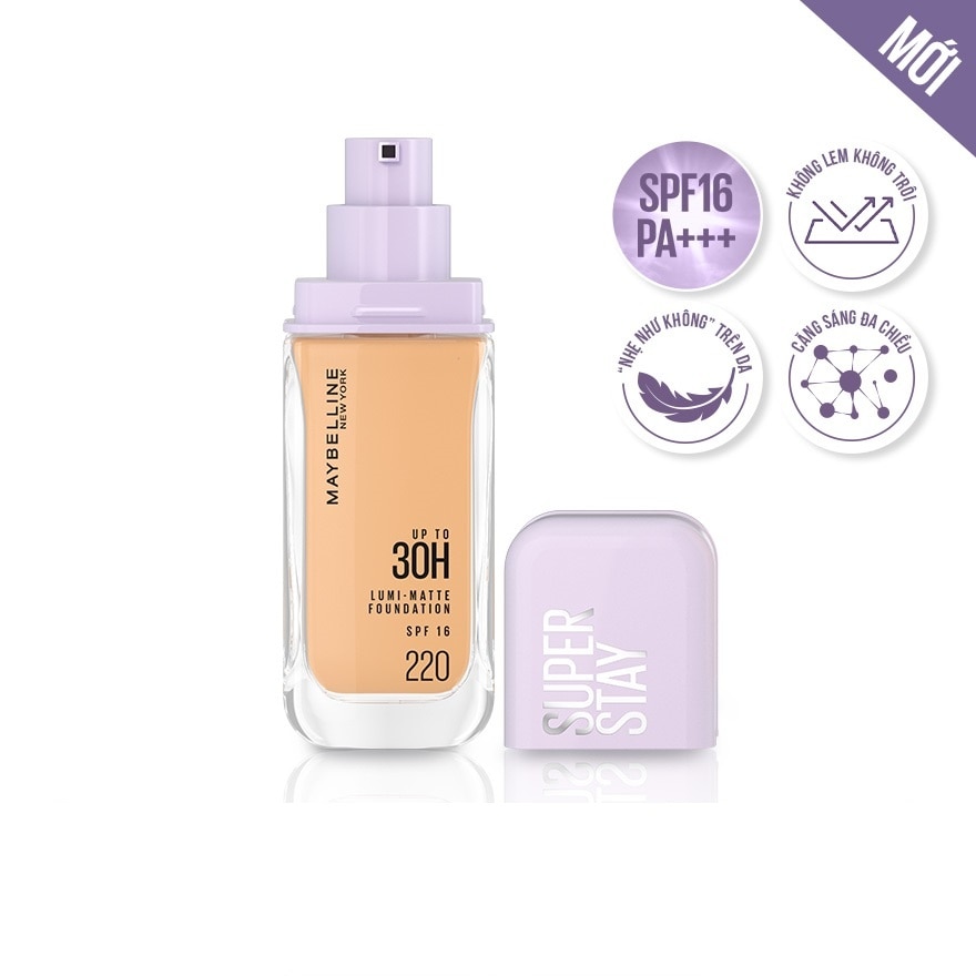 Super Stay Up To 30H Lumi-Matte Foundation 35ml .#220