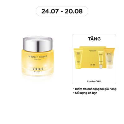 OHUI Kem Dưỡng Da OHUI Miracle Toning Glow Cream 60ml