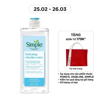 SIMPLE Hydrating Micellar Water 400ml