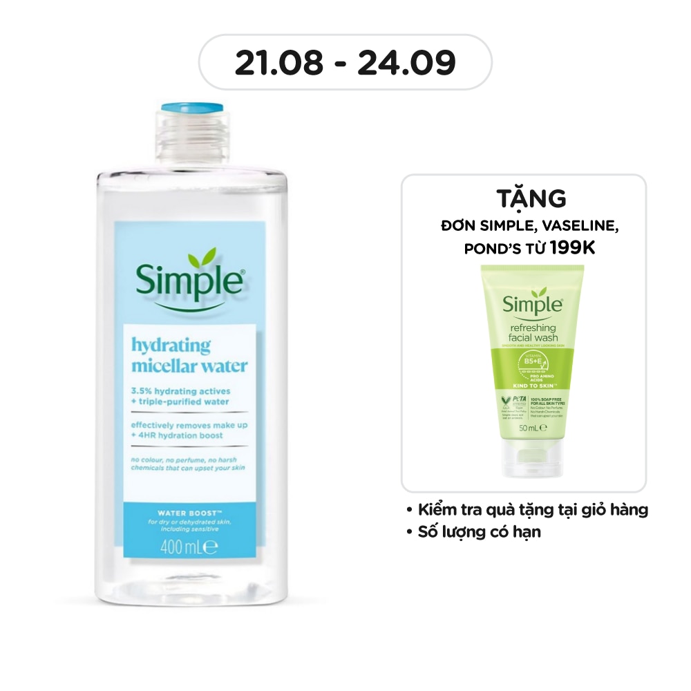 Hydrating Micellar Water 400ml