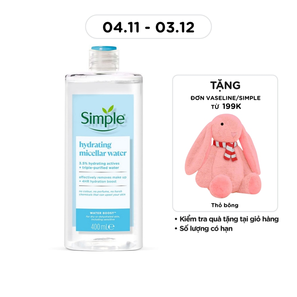 Hydrating Micellar Water 400ml
