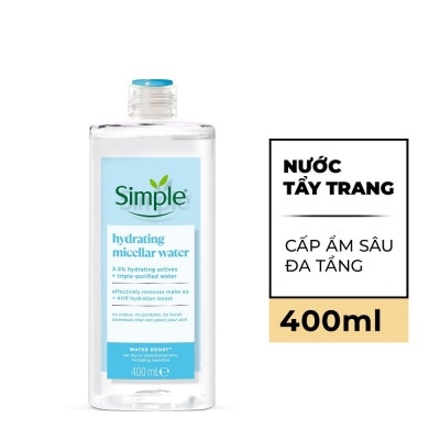 SIMPLE Nước Tẩy Trang Simple Hydrating Micellar Water 400ml