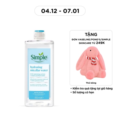 SIMPLE Hydrating Micellar Water 400ml
