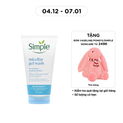 SIMPLE Micellar Gel Wash 150ml
