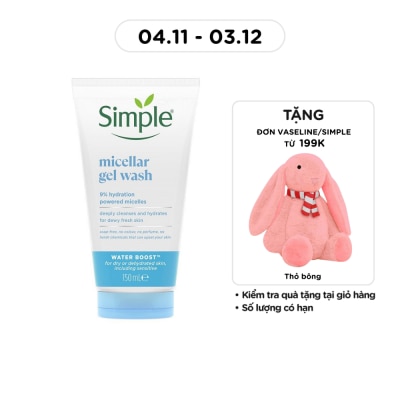 SIMPLE Micellar Gel Wash 150ml