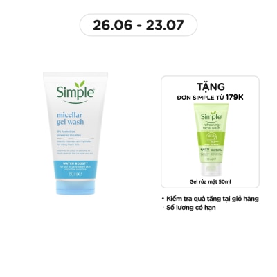 SIMPLE Micellar Gel Wash 150ml