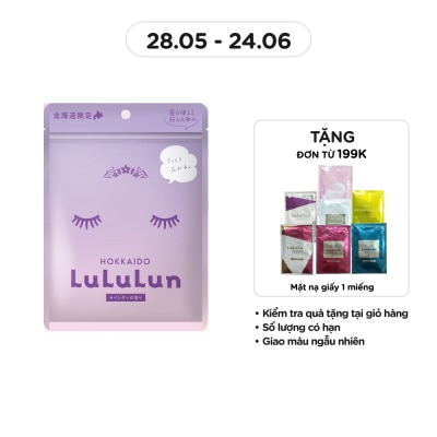 LULULUN - Face Mask Hokkaido Lavender 7pcs