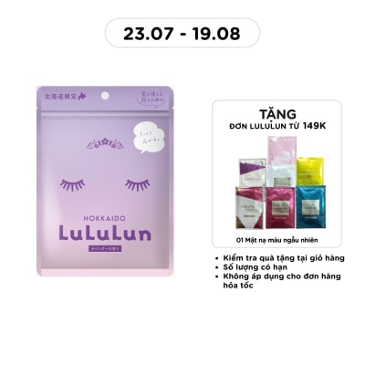 LULULUN - Face Mask Hokkaido Lavender 7pcs image