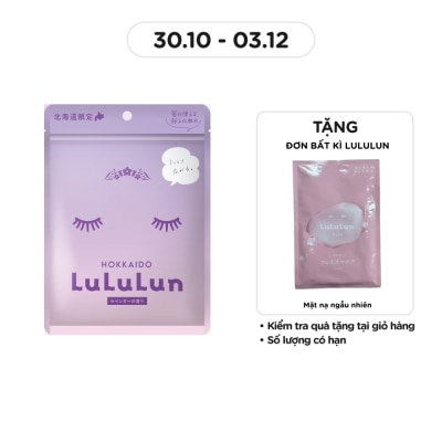 LULULUN Face Mask Hokkaido Lavender 7pcs