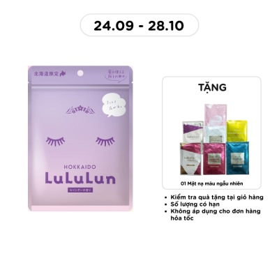 LULULUN Face Mask Hokkaido Lavender 7pcs image