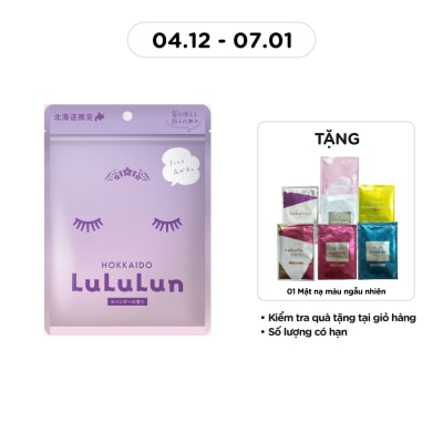 LULULUN Face Mask Hokkaido Lavender 7pcs