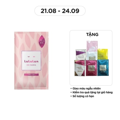 LULULUN Mặt Nạ Lululun Face Mask Okinawa Shell Ginger 33ml