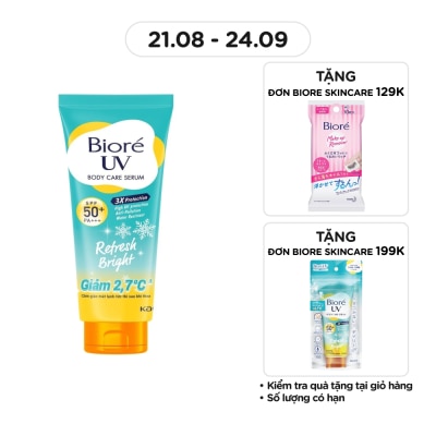 BIORE UV Body Care Serum Refresh Bright SPF50+ PA+++ 230ml