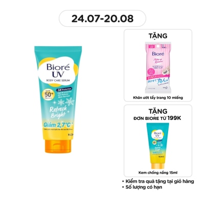 BIORE UV Body Care Serum Refresh Bright SPF50+ PA+++ 230ml