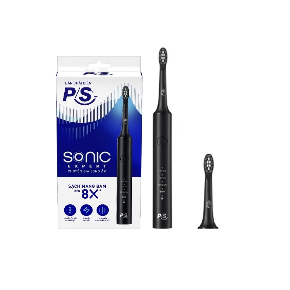 Toothbrush Electric Sonic Expert .#Black