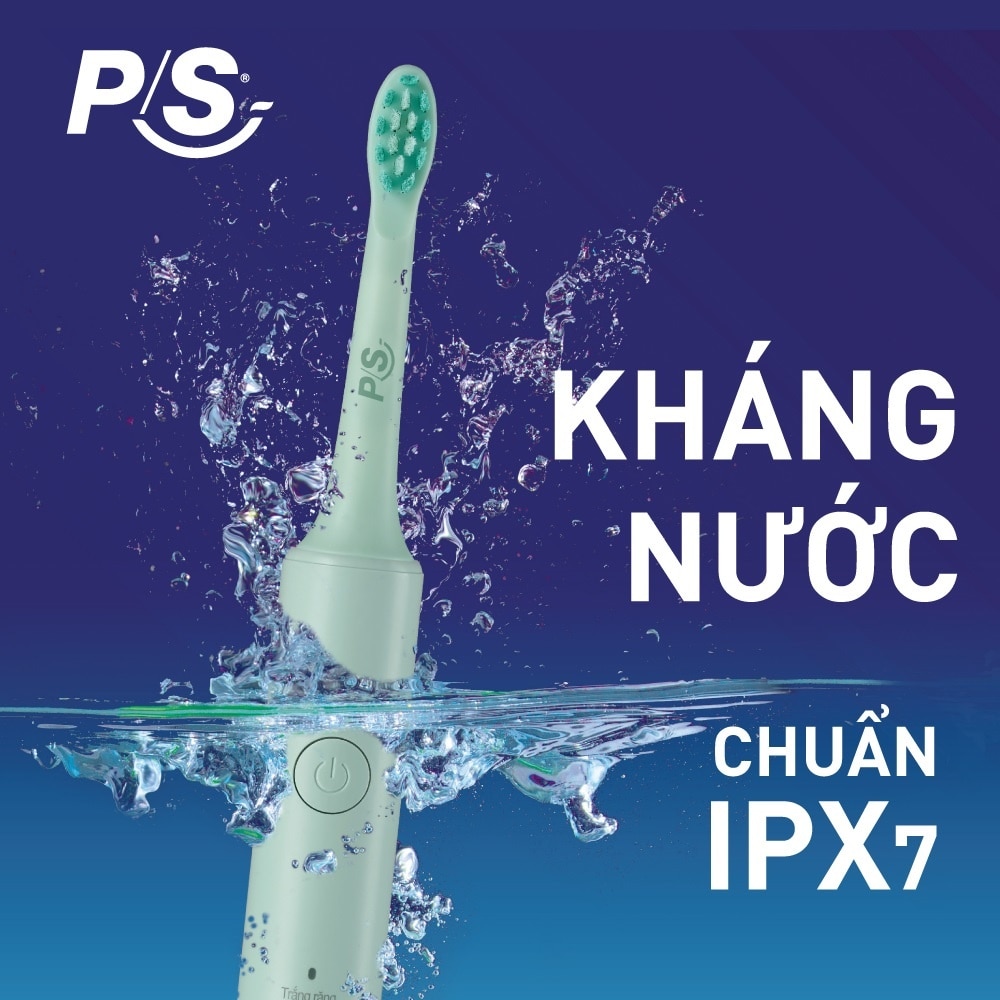 Bàn Chải Điện P/S Sonic Expert Chuyên Gia Sóng Âm .#Màu Xanh