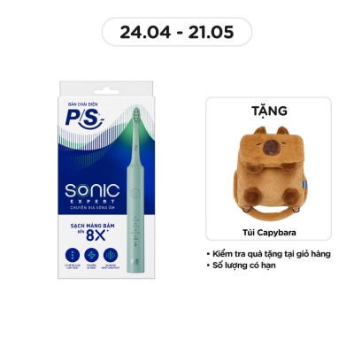 P/S Bàn Chải Điện P/S Sonic Expert Chuyên Gia Sóng Âm .#Màu Xanh