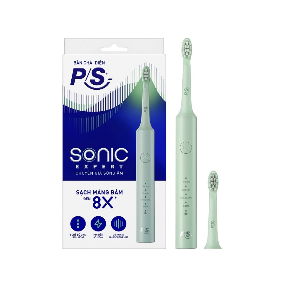 Toothbrush Electric Sonic Expert .#Turquoise