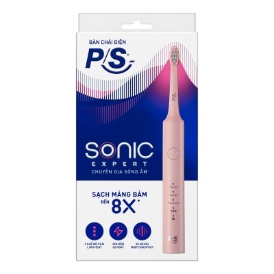 P/S Toothbrush Electric Sonic Expert .#Pink