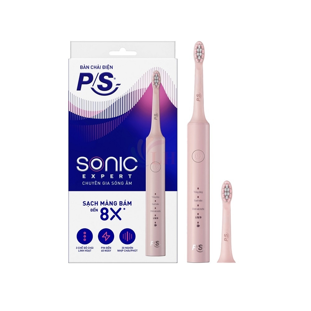 Toothbrush Electric Sonic Expert .#Pink