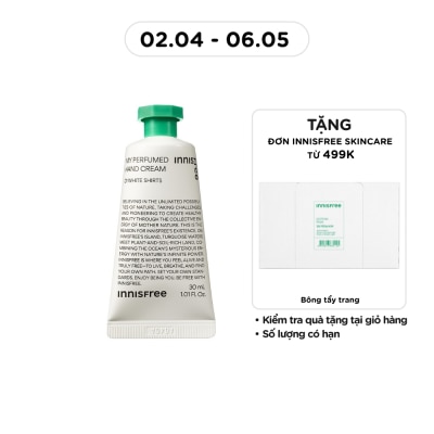 INNISFREE - My Perfumed Hand Cream 01 White Shirts 30ml