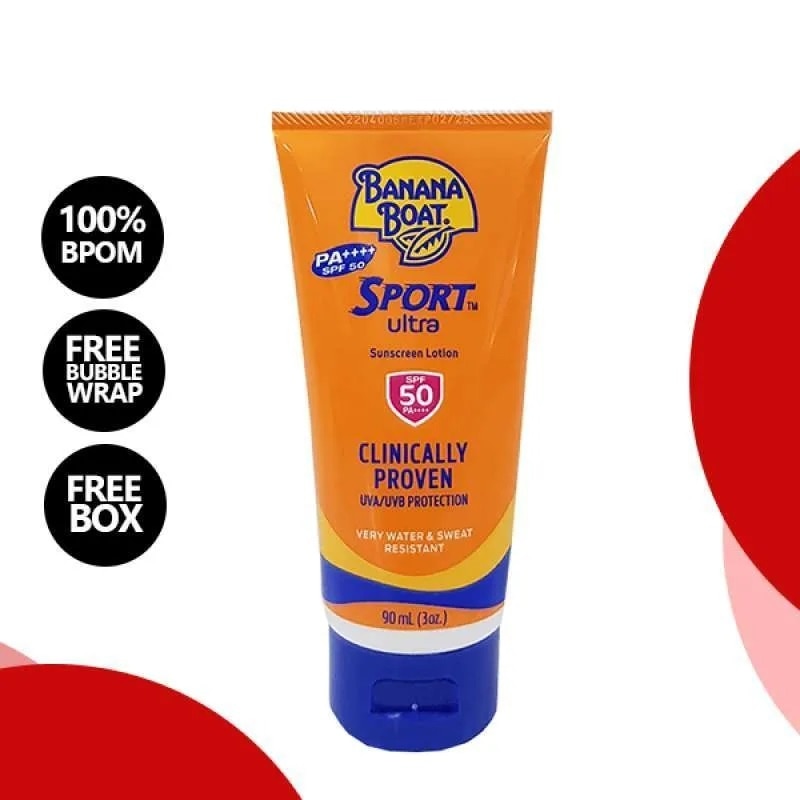 Kem Chống Nắng Banana Boat Sport Ultra Sunscreen Lotion SPF50+ PA++++ 90ml