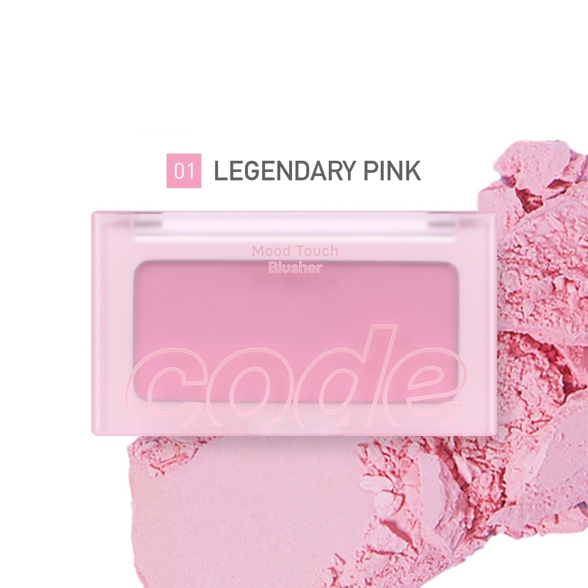 Mood Touch Blusher 3.5g .#01 Legendary Pink