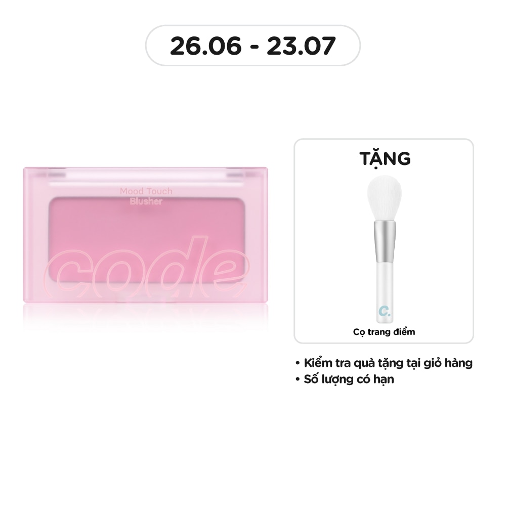 Mood Touch Blusher 3.5g .#01 Legendary Pink