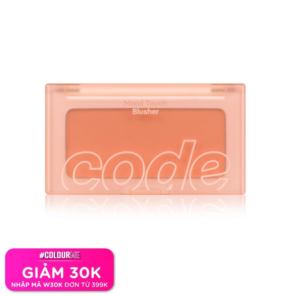 CODE GLOKOLOR Mood Touch Blusher 3.5g .#03 Sunset Apricot