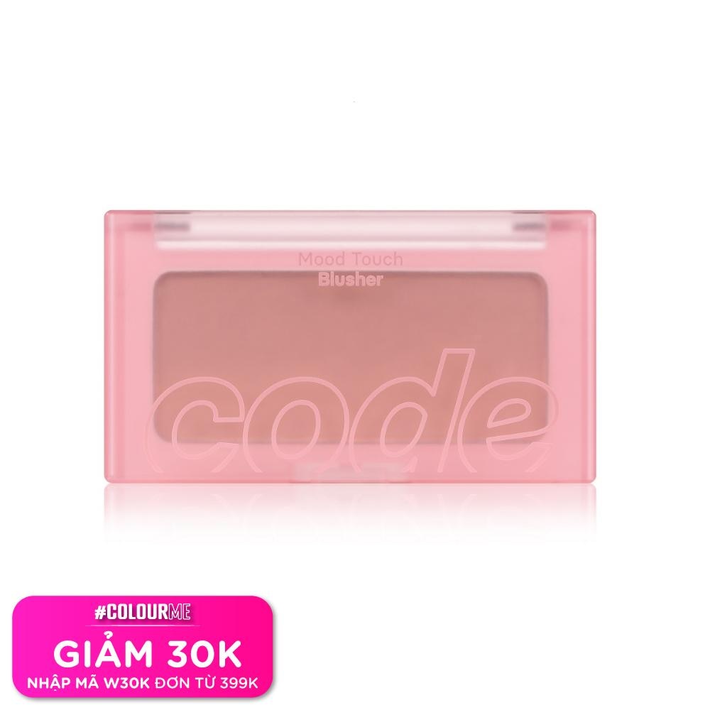 CODE GLOKOLOR Mood Touch Blusher 3.5g .#04 Rose Fig