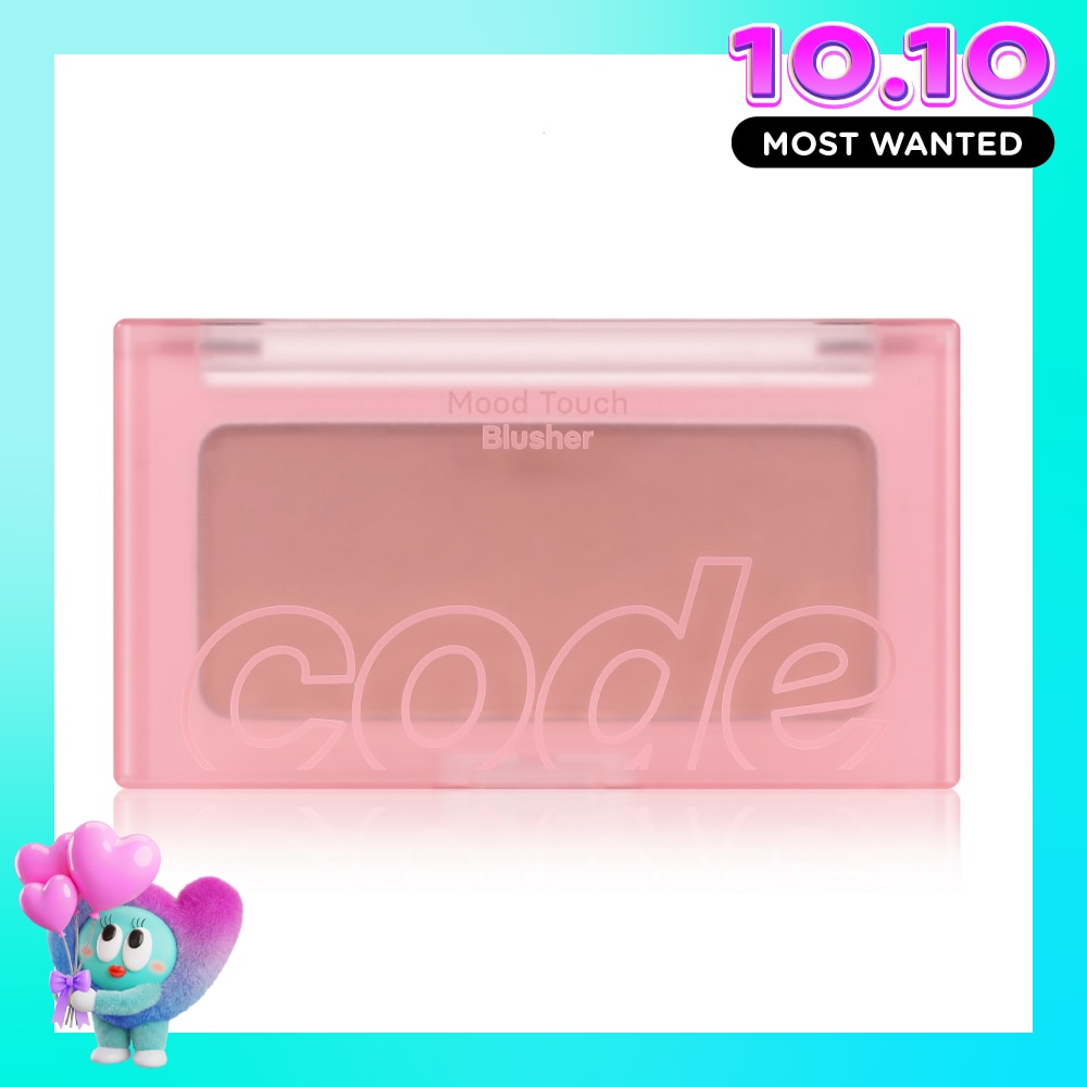 Phấn Má Hồng Code Glokolor Mood Touch Blusher 3.5g .#04 Rose Fig
